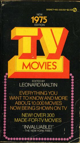 Tv Movies (Édition 1975)