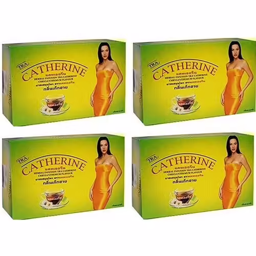 Slimming Catherine Herb Tea 128 Natural Herbal Tea Sachets 