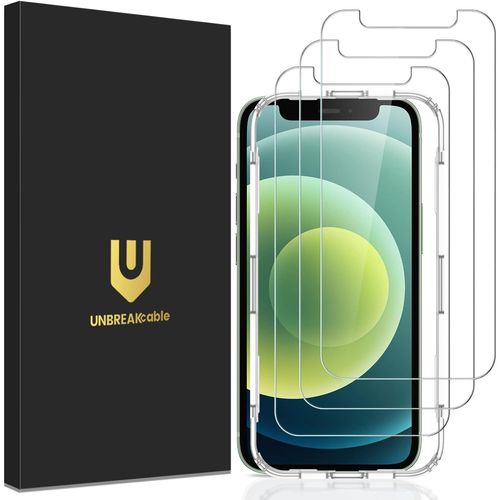 AEFJ-Lot de 3, Verre Trempé pour iPhone 12 Mini (5,4 Pouce) -Vitre HD Dureté 9H Film Protection écran pour iPhone 12 Mini- [Anti-Rayures, Anti-Traces de Doigts, sans Bulles]