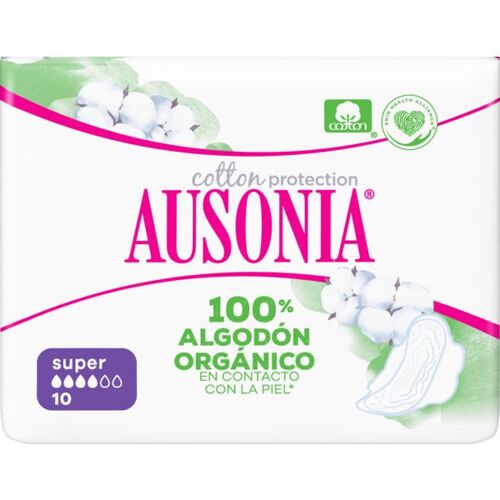Ausonia Super Organic Protège 10 Unités 