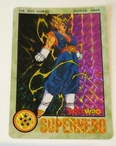 Super Hero Card 258 Dragon Ball Z - Son Gokou