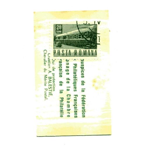 Timbre De  Roumanie   ( Timbre Et Pochette DOrigine) Dans Pochette Publicitaire Des Années 60 "Café San Rivo"