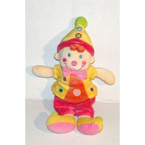 doudou lutin clown garçon nicotoy