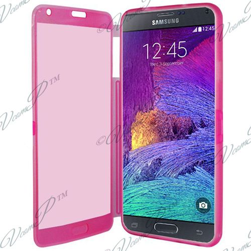 Pour Samsung Galaxy Note 4: Coque Etui Housse Rose