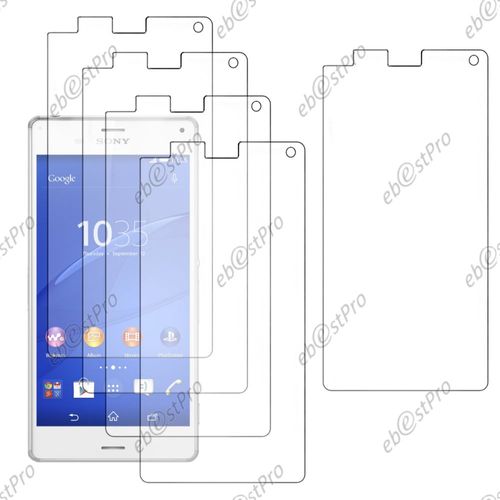 Ebeststar ® Lot X5 Film Protecteur D'écran Transparent Pour Sony Xperia Z3 Compact