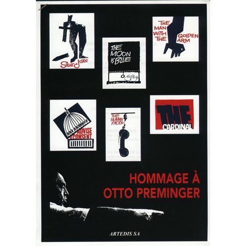 Hommage À Otto Preminger, 6films, Dossier De Presse, Saint Joan, The Moon Is Blue, The Cardinal, Etc