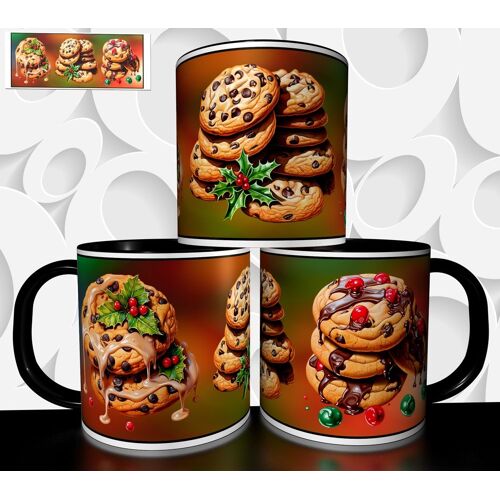Mug Tasse À Café - Mug De Noel Illustration Cookies De Noel 2831