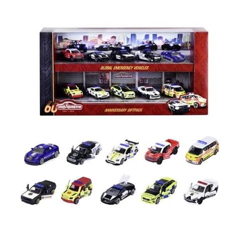 Voiture Majo anniversary emergency giftpack MAJORETTE