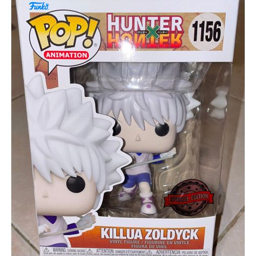 Figurine Funko Pop ! Hunterxhunter - Killua Zoldyck - N°1156 - Special Edition