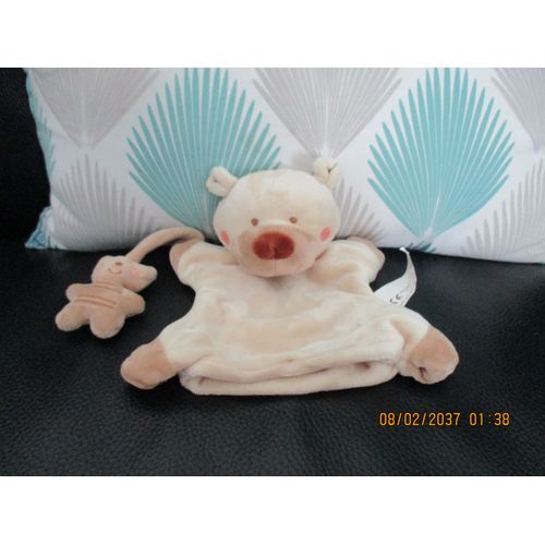 Doudou Marionnette Ours Avec Son Bébé Kiabi