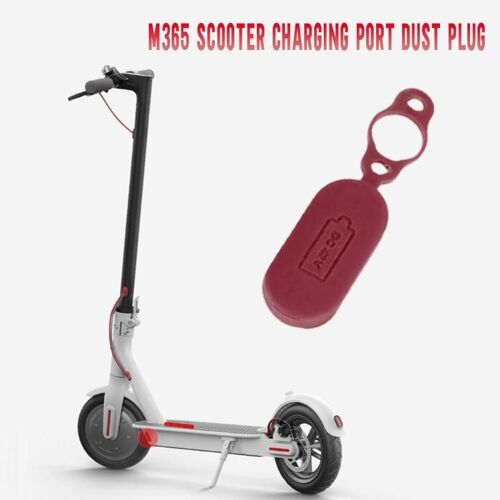 Port De Chargeur Couvercle De Port En Caoutchouc Bouchon Anti-Poussière Capuchon De Protection En Silicone Pour Accessoire De Remplacement De Scooter Électrique Xiaomi M365