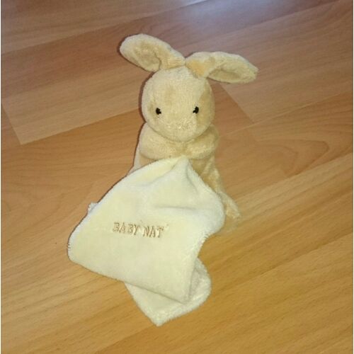 Petit Lapin Mouchoir Babynat  Marron Brun Beige Mini