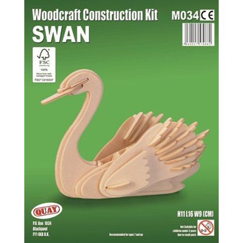 Maquette En Bois - Cygne - Quay-Quay