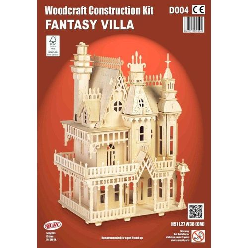 Maquette En Bois - Fantasy Villa - Quay-Quay