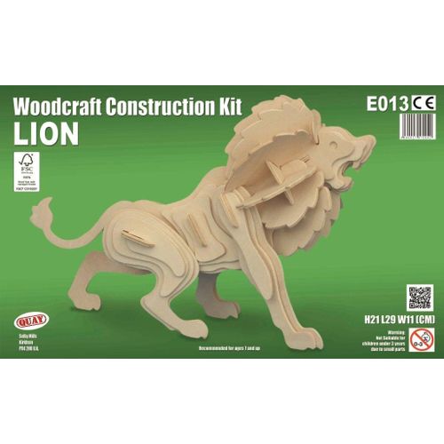 Maquette En Bois - Lion - Quay-Quay