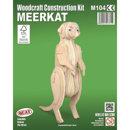 Maquette En Bois - Suricate - Quay-Quay