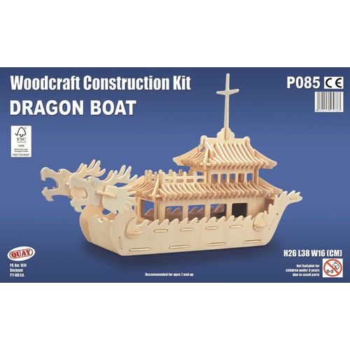 Maquette En Bois - Bateau Dragon - Quay-Quay