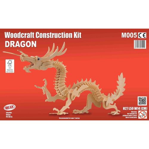 Maquette En Bois - Dragon - Quay-Quay