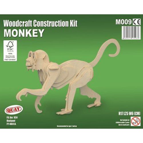 Maquette En Bois - Singe - Quay-Quay