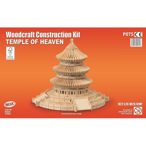 Maquette En Bois - Temple Du Ciel - Quay-Quay