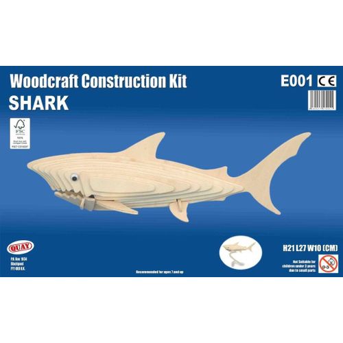 Maquette En Bois - Requin - Quay-Quay