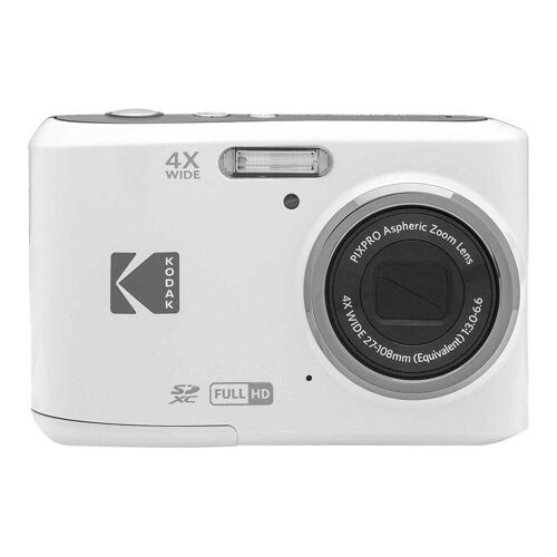 Kodak PIXPRO Friendly Zoom FZ45 - Appareil photo numérique - compact - 16.35 MP - 1080p / 30 pi/s - 4x zoom optique 63 Mo - blanc