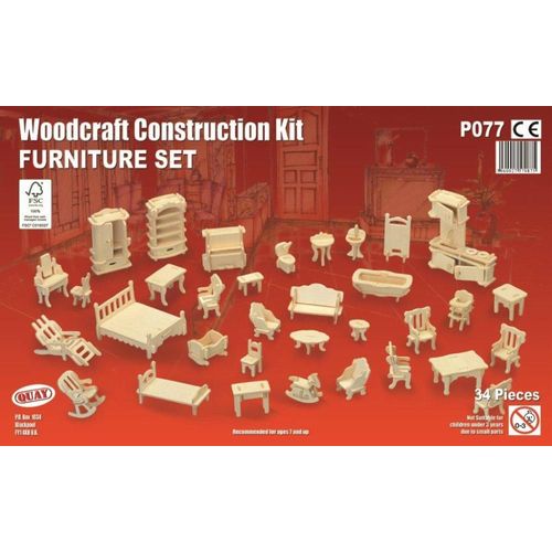 Maquette En Bois - Mobilier - Quay-Quay