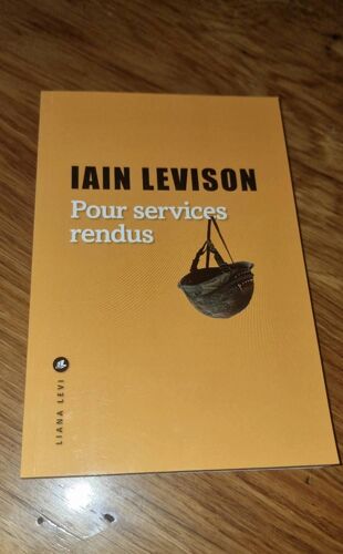 Livre Specimen Iain Levison Pour Services Rendus