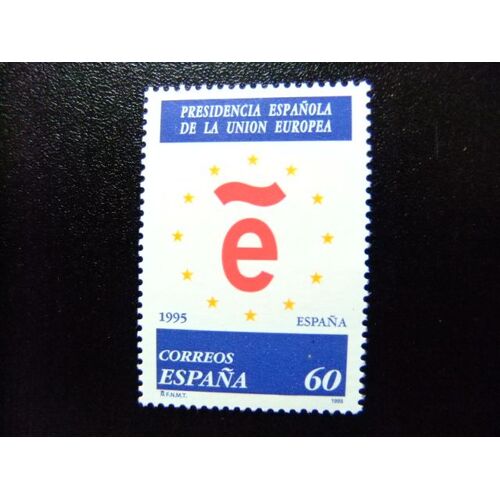 110 Espagne 1995 / Présidence Espagnole Dans L'union Européenne / Edifil 3385 ** Yvert 2973 Mnh