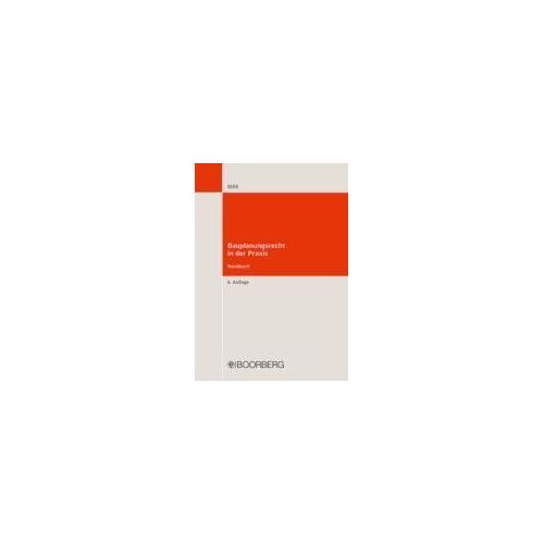 Bauplanungsrecht In Der Praxis Handbuch