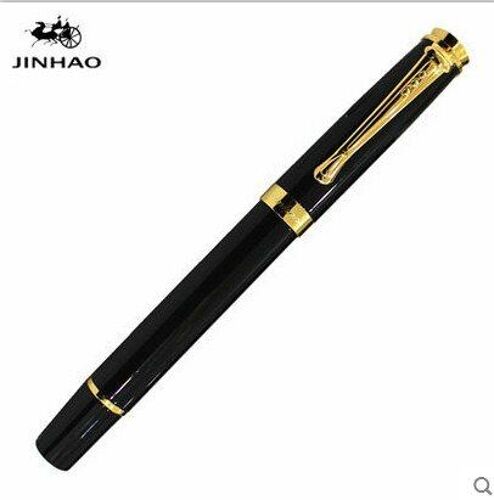 Stylo Roller En Métal 500 De Haute Qualité, Avec Pince Dorée, Pointe De 0.5mm, Accessoires De Bureau Et D'école Pour L'écriture