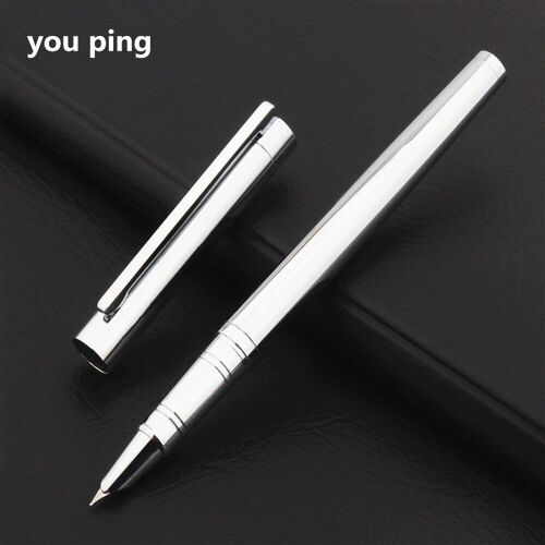 Stylo À Plume 126 Platine, De Luxe Et De Qualité, Fournitures De Papeterie Scolaires Et De Bureau Bancaire Pour Étudiants, Stylos À Encre
