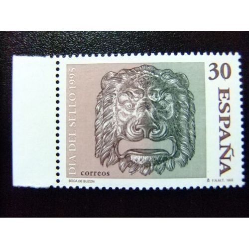 110 Espagne 1995 / Jour Du Timbre (Boite Aux Lettres) / Edifil 3346 ** Yvert 2938 Mnh