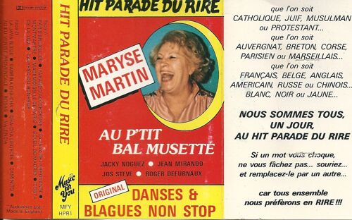 Hit Parade Du Rire   Maryse Martin