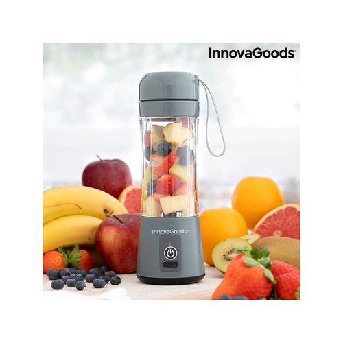 Bol mixeur blender InnovaGoods Shakuit - 380 ml - sans fil - 60 Watt
