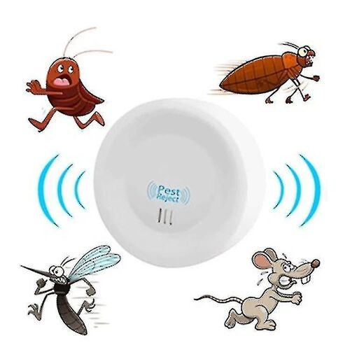 Répulsif antiparasitaire électronique Répulsif anti-insectes à ultrasons pour l'intérieur
