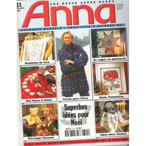 Anna 11 Revue Burda Superbes Idées Noël