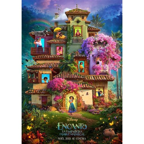 Encanto - Véritable Affiche De Cinéma - Neuve - Format 120x160 Cm - Pliée - Neuf - Envoi Protégé - Neuf -