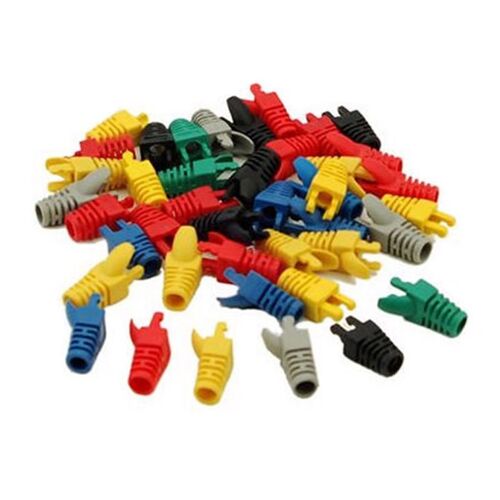 Capuchon de connecteur de sécurité Cat5 Cat6 Q1JC, embouts de câble réseau RJ45