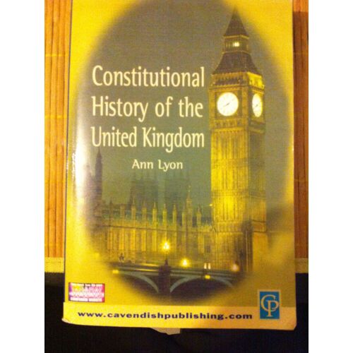 Constitutional History Of The Uk