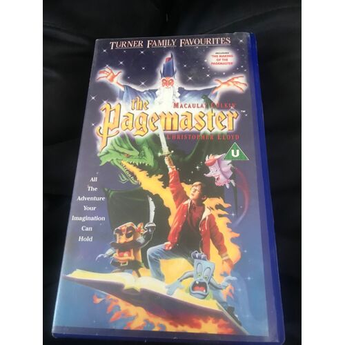 The Pagemaster - Macaulay Culkin - Christopher Lloyd - Vhs Columbia Tristar - Vhs Couleur Vo