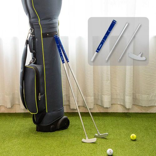 Club De Golf Putter Universel, Putter Détachable En Alliage D'aluminium, Pour Droitiers, 3 Sections D'entraînement Pour Sports De Plein Air