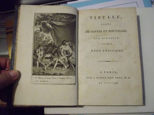 Tibulle Suivi De Contes Et Nouvelles