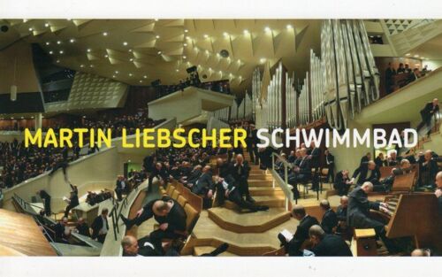 Carton D'invitation De L'exposition De Martin Liebscher "Schwimmbad" Au Mac, Créteil Maison Des Arts Le 9 Octobre 2009