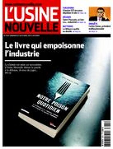 L'usine Nouvelle N° 3234  Le Livre Qui Empoisonne L'industrie