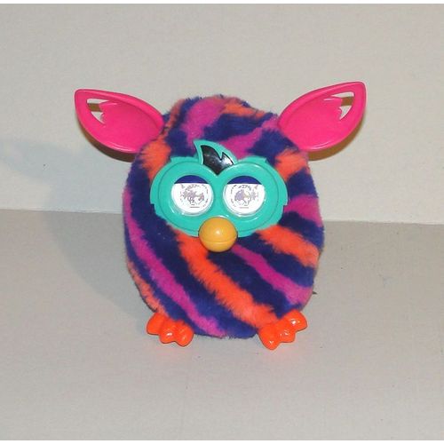 Furby Boom Multicolore Sonore Yeux Lumineux Peluche Interactive Parlant Fr Hasbro