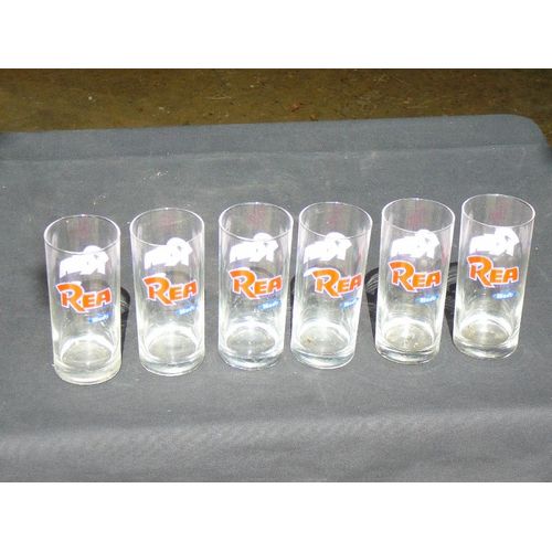 6 Verres Jus De Fruit Réa 