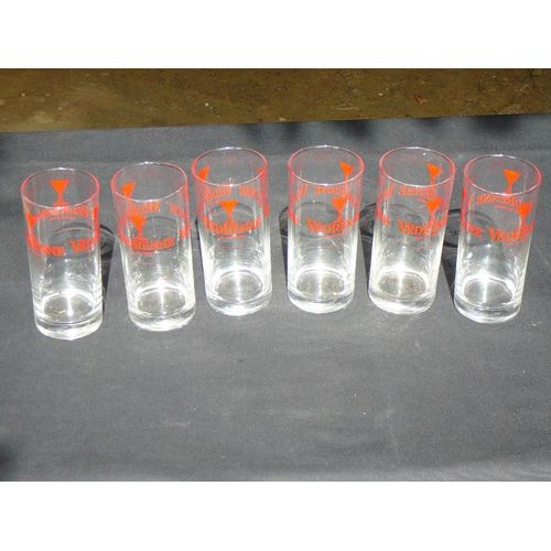6 Verres Sirop Vedrenne 