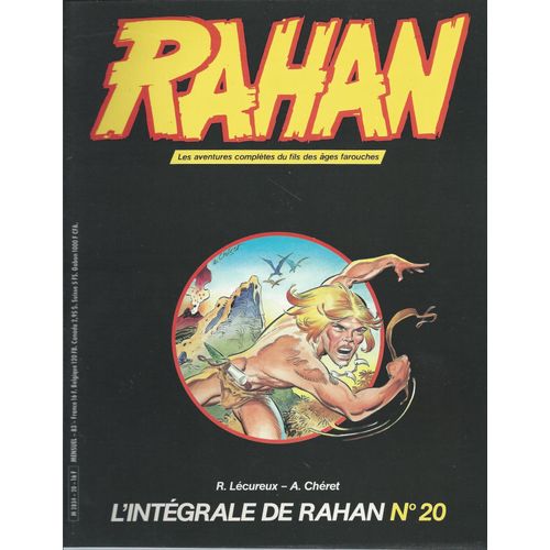 L'intégrale De Rahan N° 20 ( Octobre 1985 ) : " Les Chasseurs De Foudre "