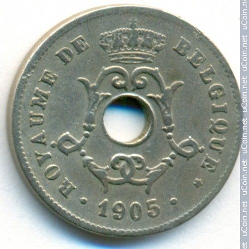 Belgique = Pièce De 10 Centimes De 1905.